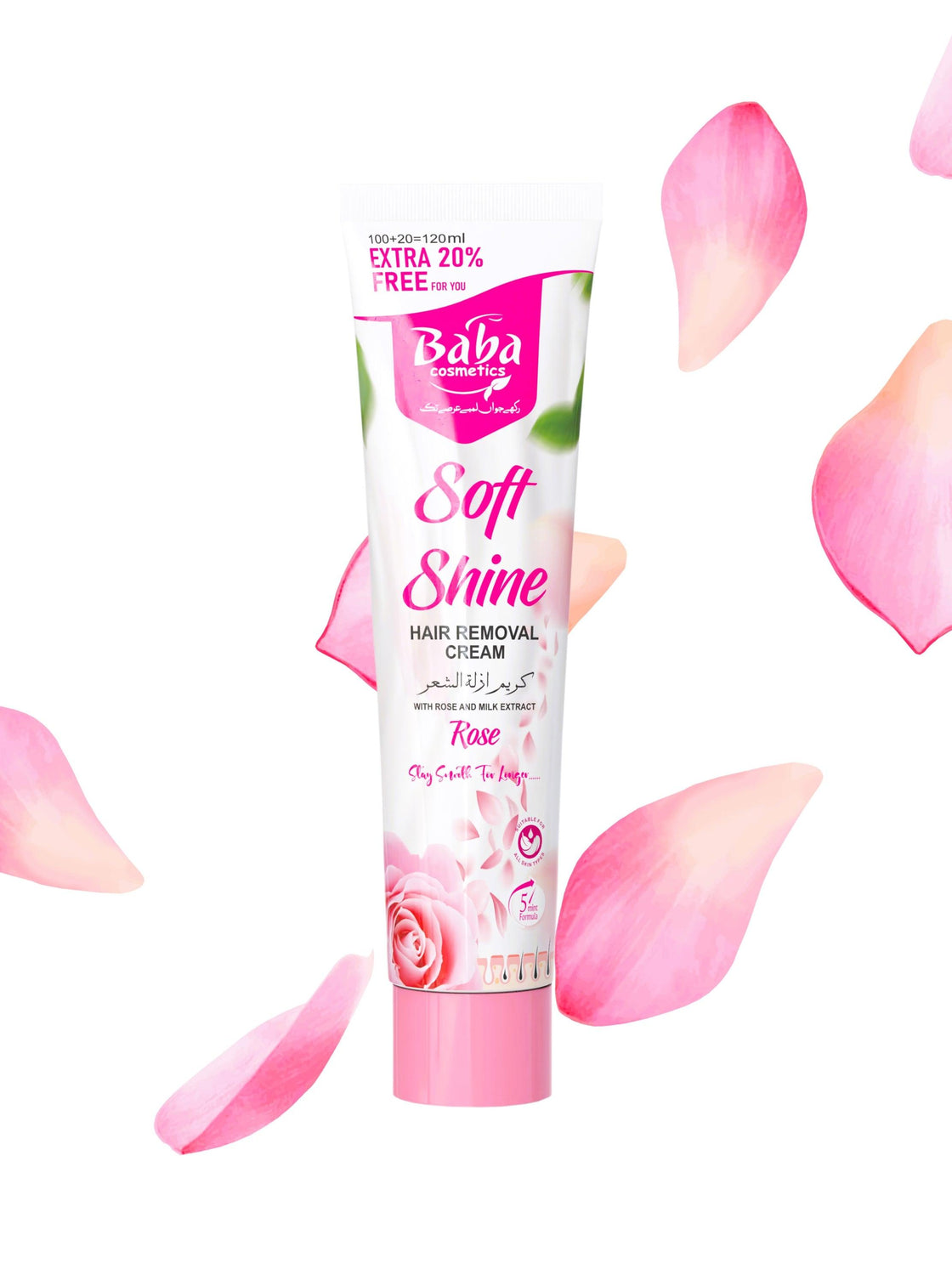 Soft Shine Hair removal Cream - Babacosmetics