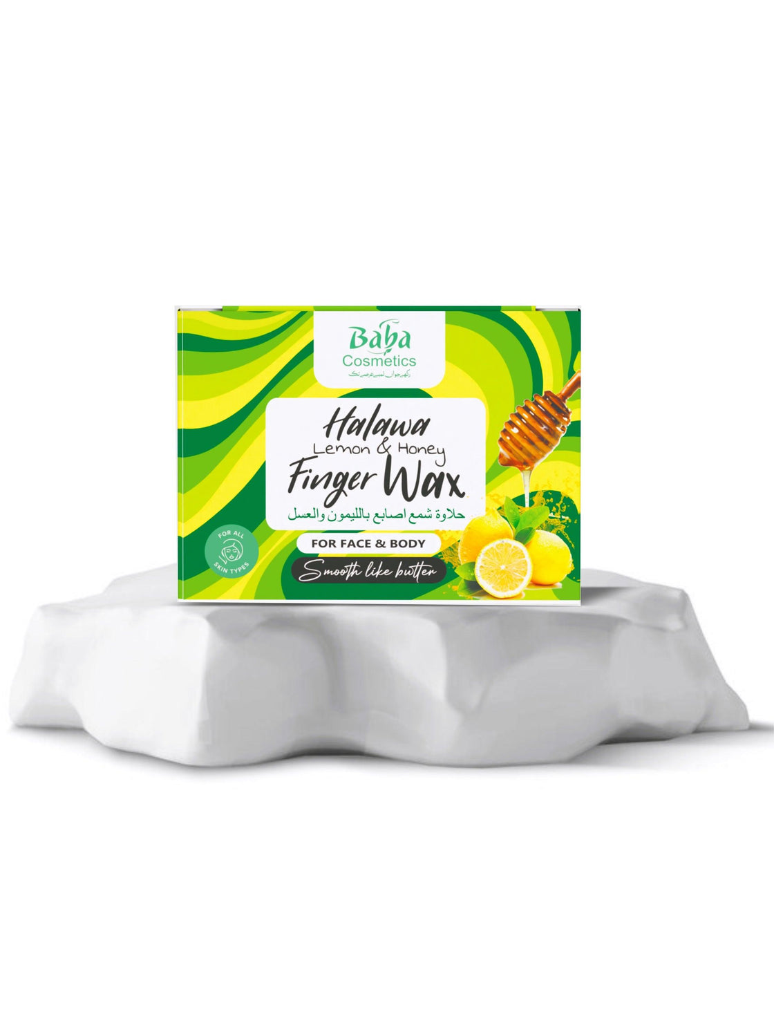 Halawa Lemon&Honey Finger Wax - Babacosmetics