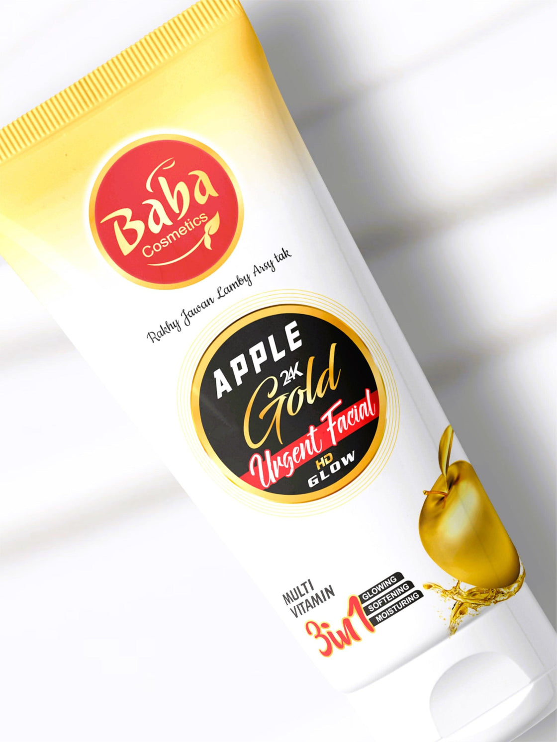 24k gold facial tube - Babacosmetics