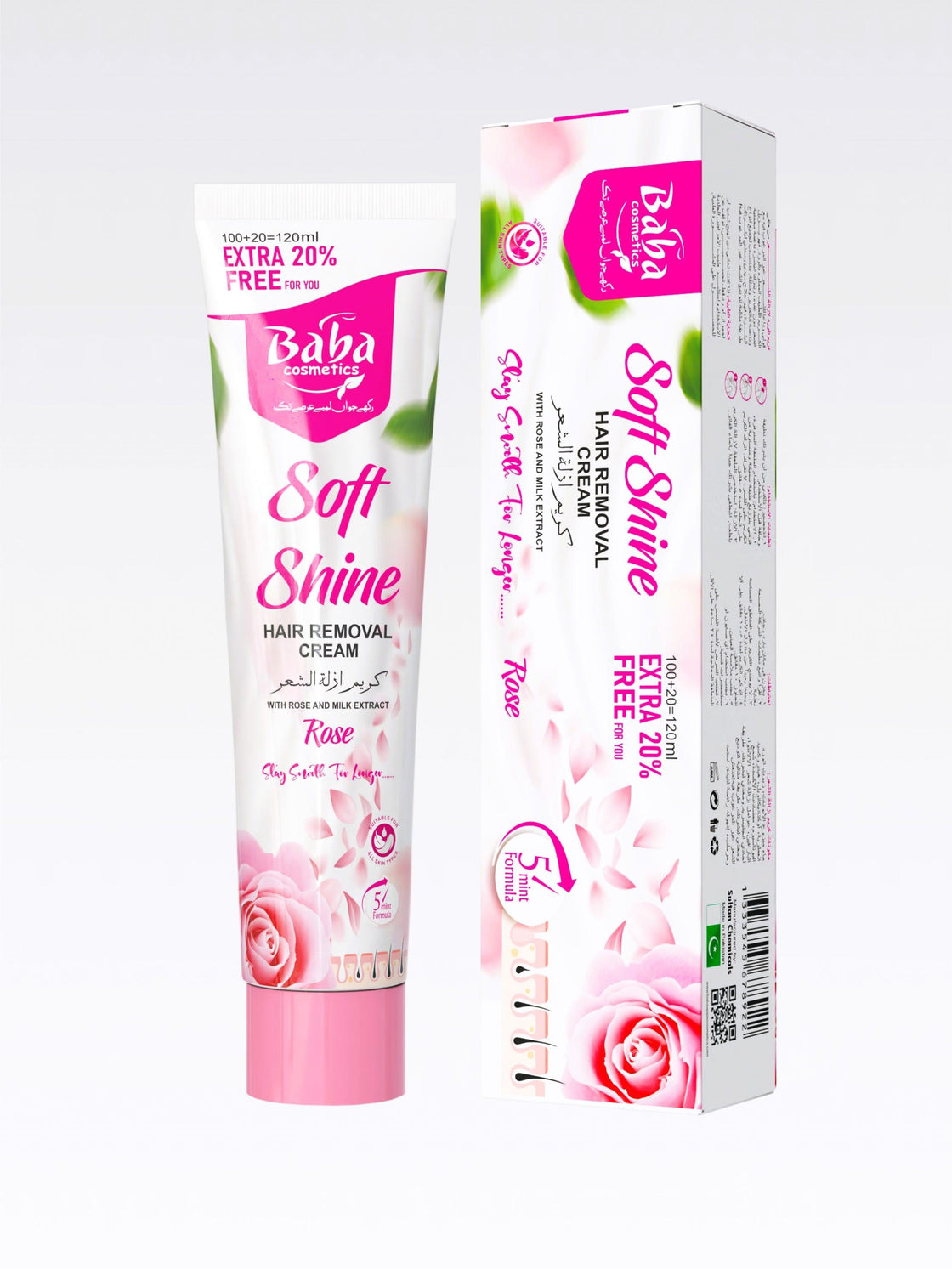Soft Shine Hair removal Cream - Babacosmetics