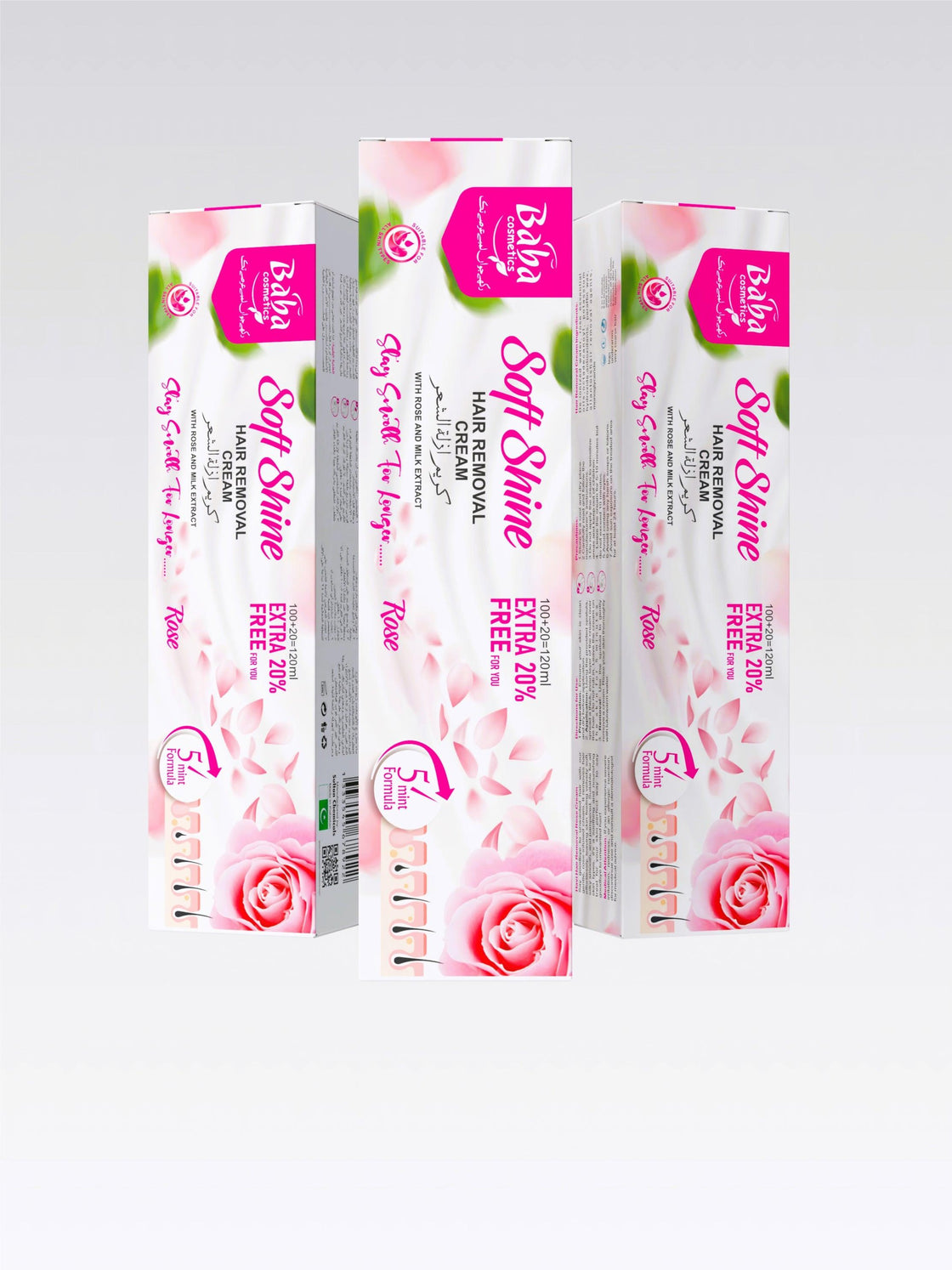 Soft Shine Hair removal Cream - Babacosmetics