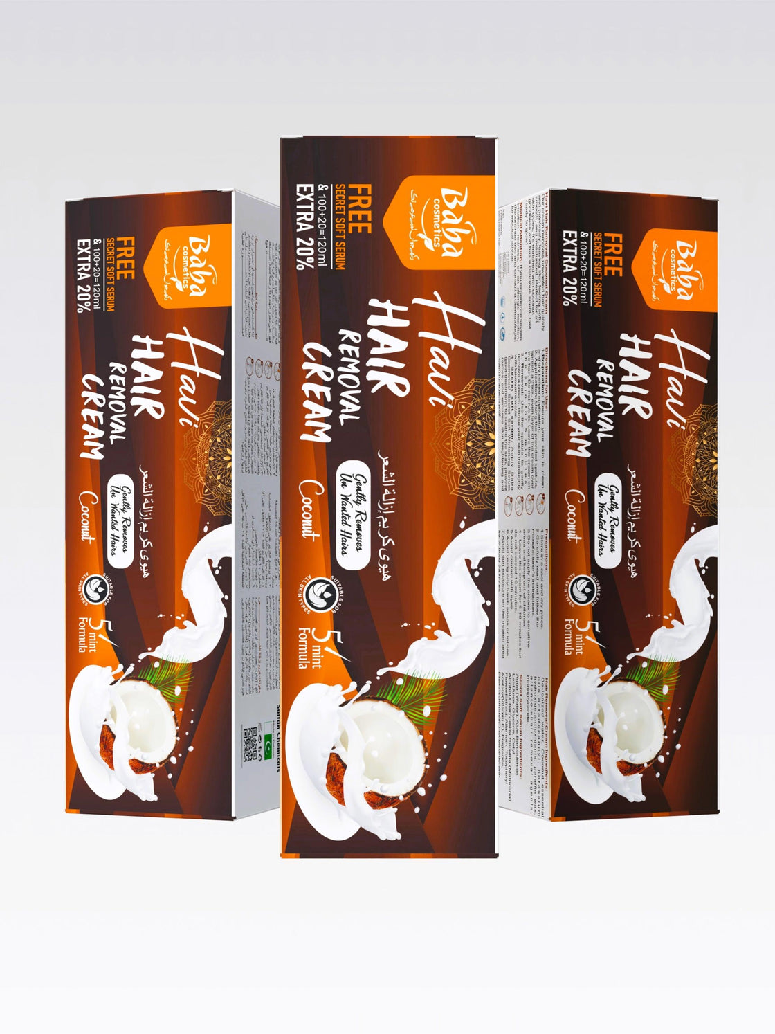 Havi hair removal cream (coconut) - Babacosmetics