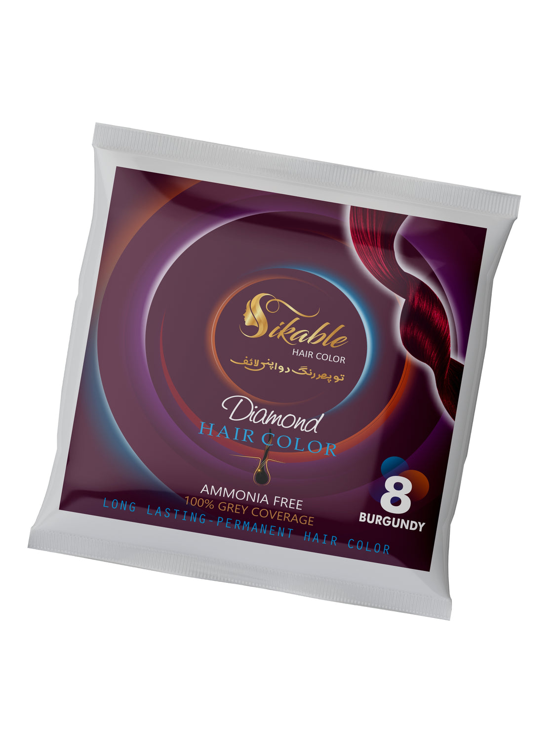 Sikable Hair Colors Burgendy 8.0