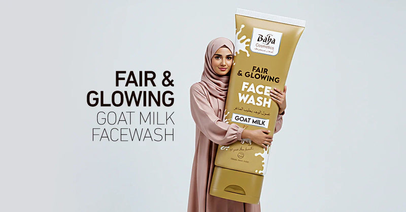 FAIR & GLOWING GOAT MILK FACEWASH