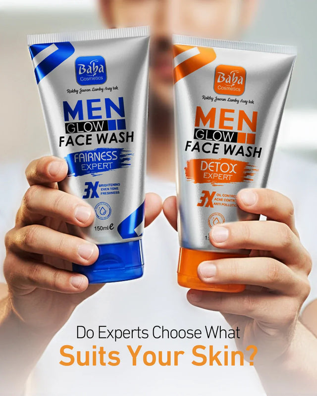 Men Glow Face Wash: The Complete Skincare Guide for Men in Pakistan