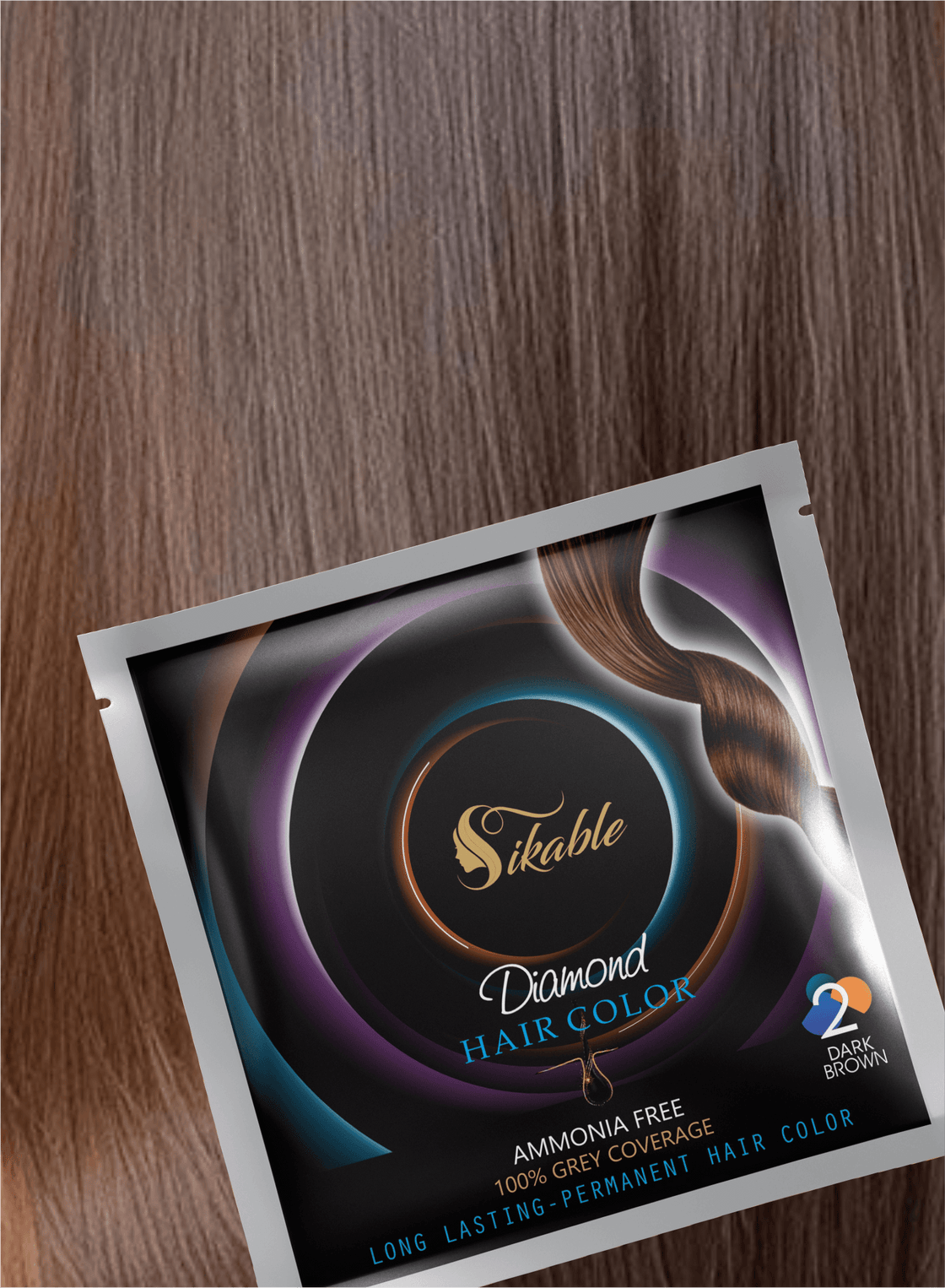 Sikable Hair Colors Dark Brown 2.0 - Babacosmetics