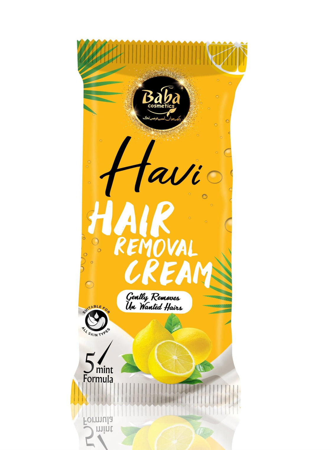 Havi Hair Removal Cream (Lemon) 5 packs - Babacosmetics