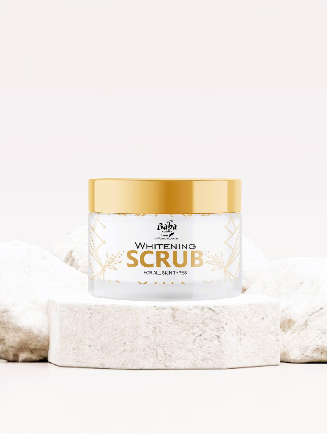 Whitening Scrub 150ml (for glowing skin) - Babacosmetics