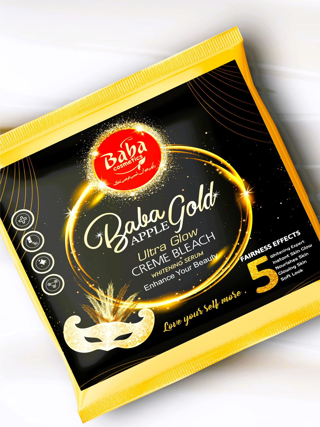 Ultra glow Cream bleach(5 packs ) - Babacosmetics