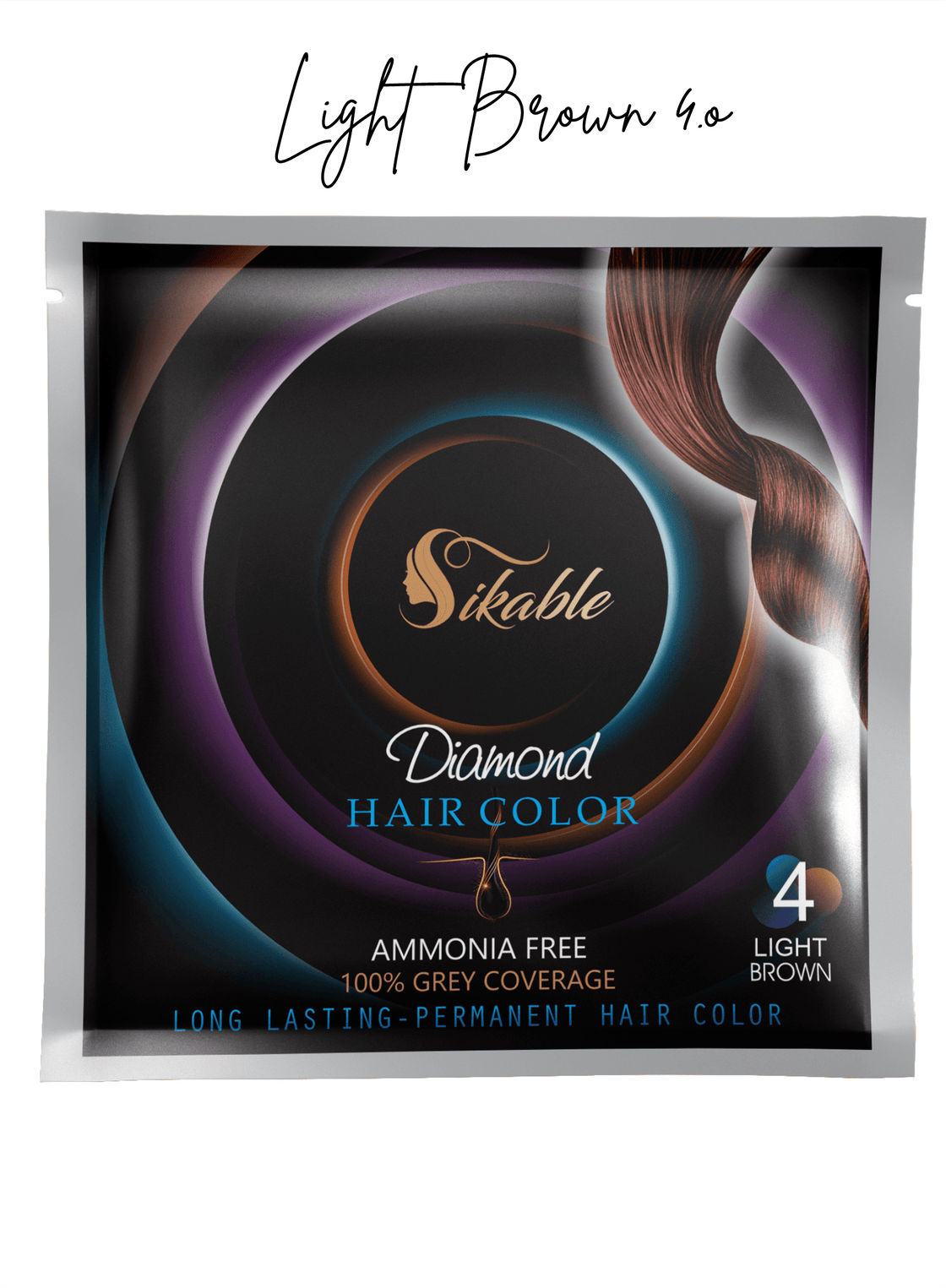 Sikable Hair Colors Light Brown - Babacosmetics