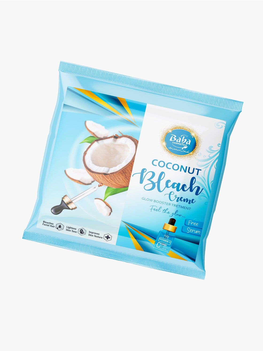Coconut Bleach Cream(5 pack) - Babacosmetics