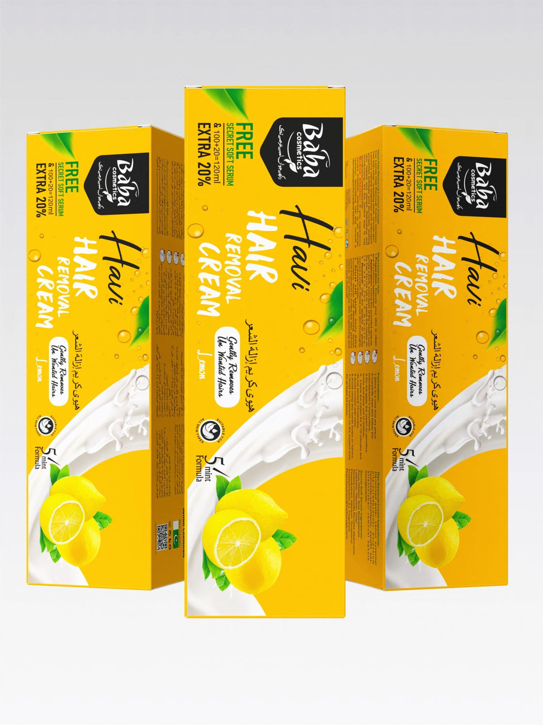 Havi hair removal lemon (tube) - Babacosmetics