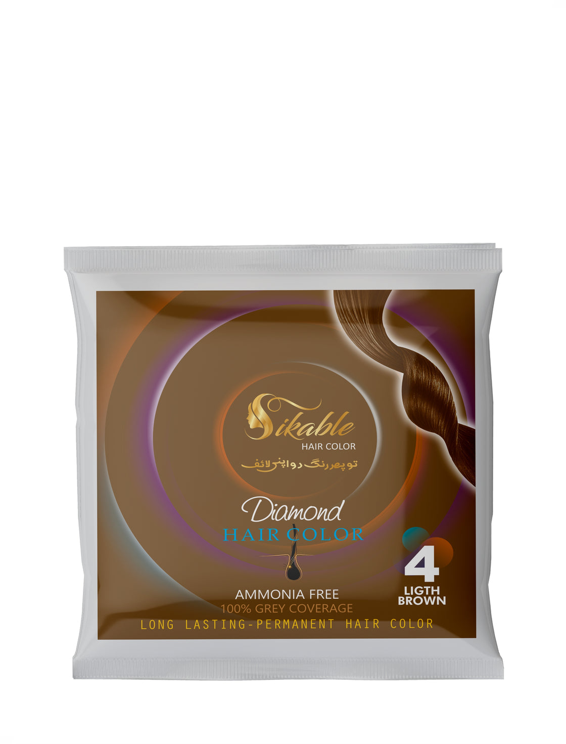 Sikable Hair Colors Light Brown 0.4