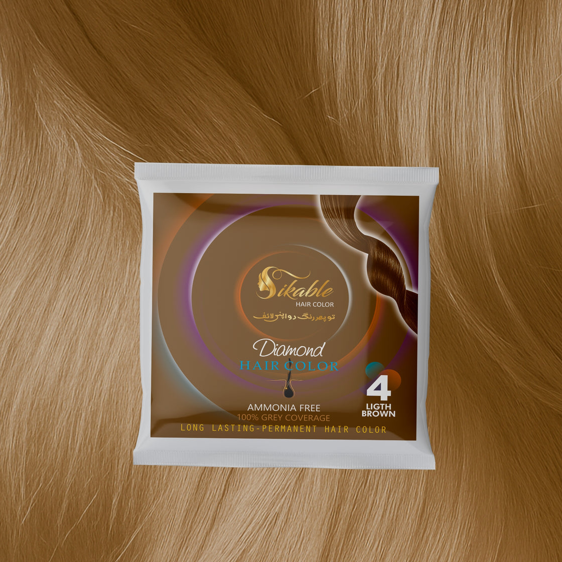 Sikable Hair Colors Light Brown 0.4