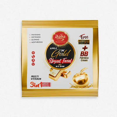 Baba Cosmetics 24K Gold Urgent Facial (5 Packs)