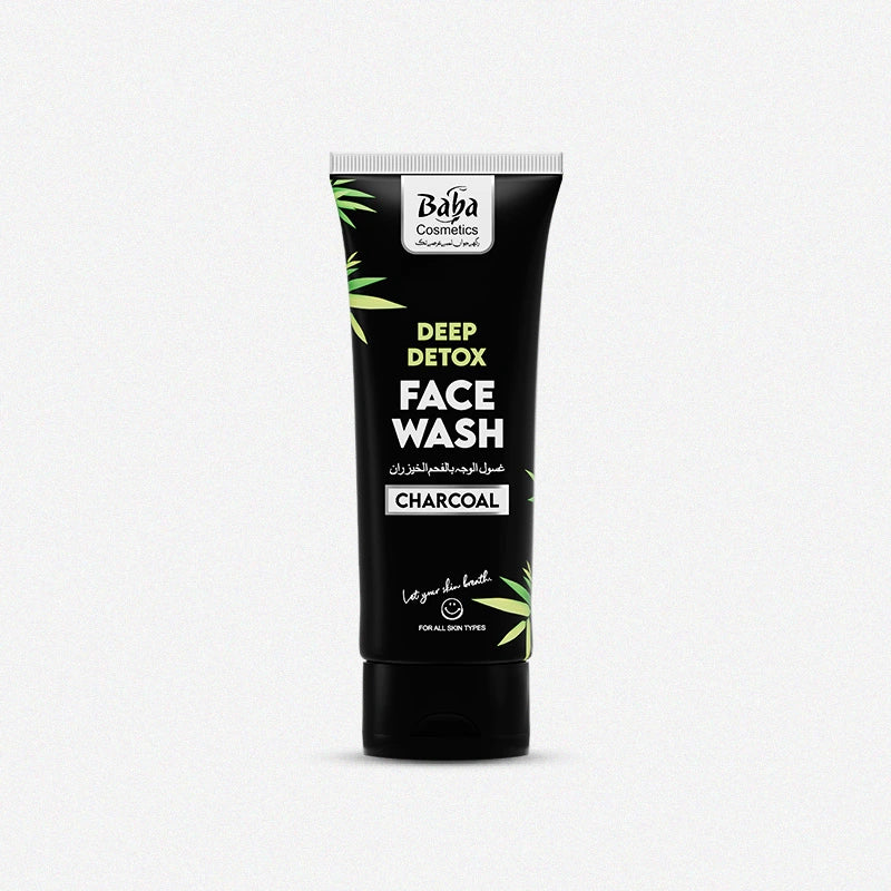 Deep Detox Baba Charcoal Face Wash 100ml