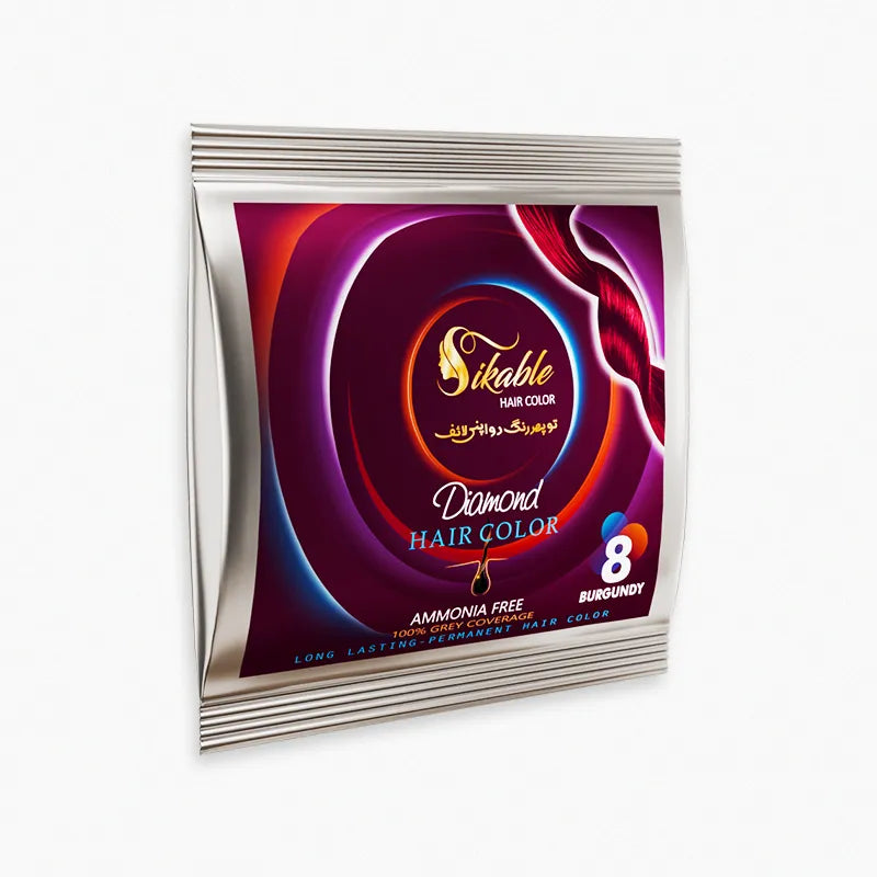 Sikable Hair Colors Burgendy 8.0