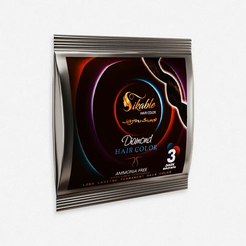 Sikable Hair Colors Dark Brown 3.0