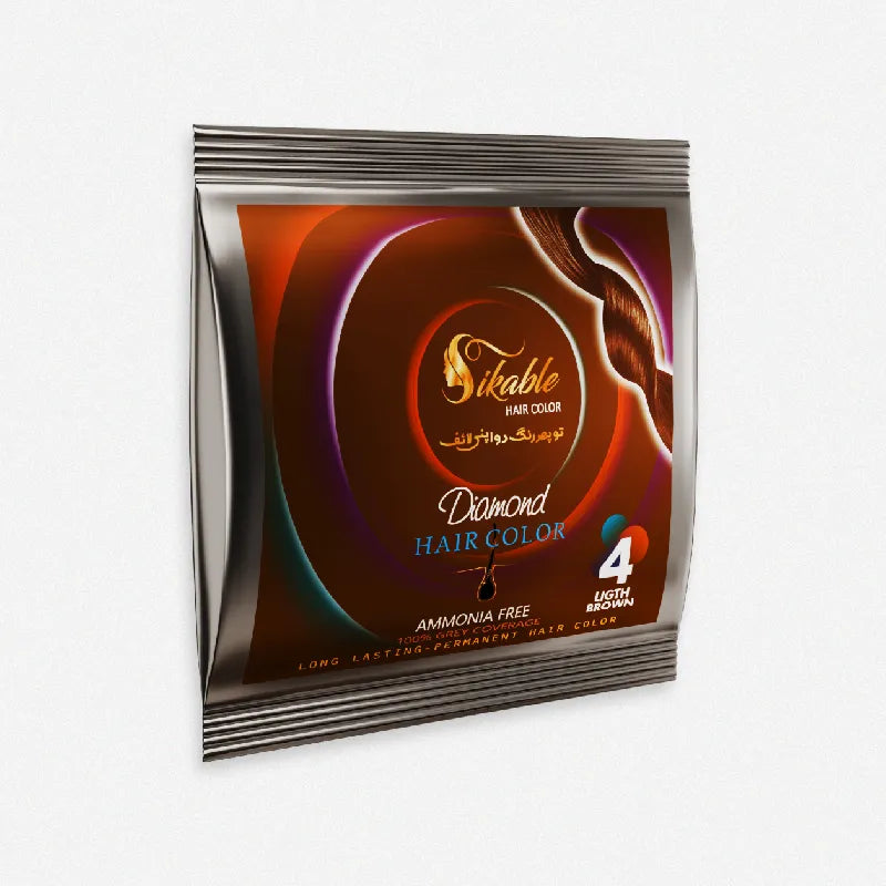 Sikable Hair Colors Light Brown 0.4