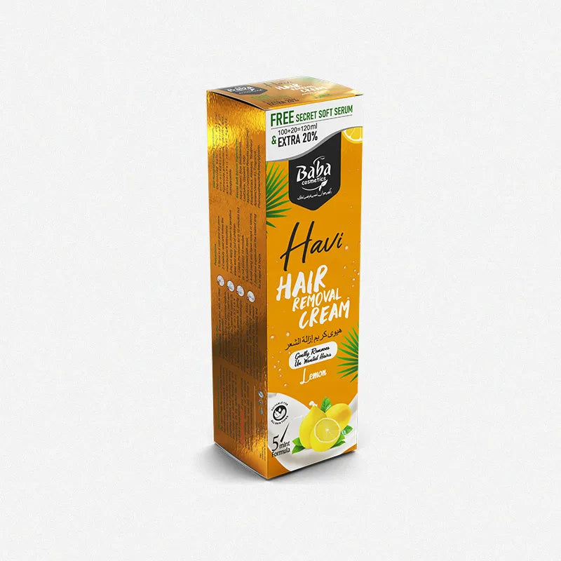 Havi Hair Removal Cream Lemon (with secret soft serum)