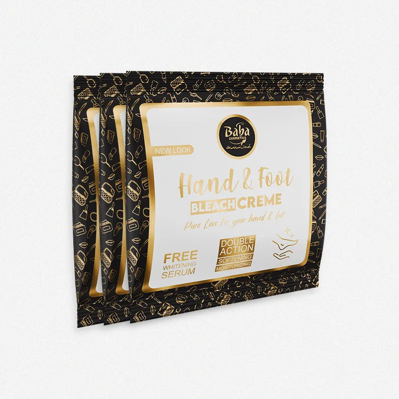 Hand and Foot Cream Bleach (5 Packs)
