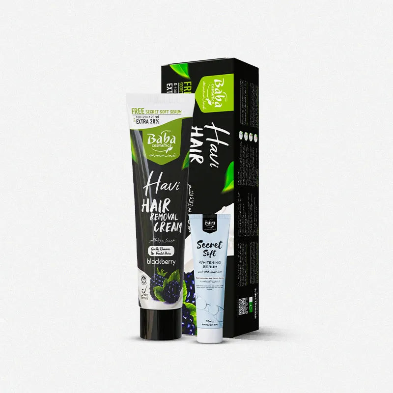 Hair Removal Cream Blackberry (with secret soft serum)