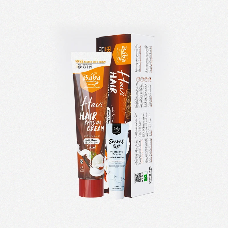 Havi Hair Removal Cream Coconut (with secret soft serum)