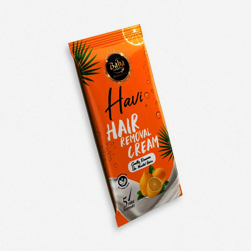 Havi Hair Removal Cream (Lemon) 5 packs
