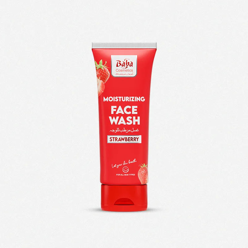 Moisturizing Strawberry Facewash 100ml