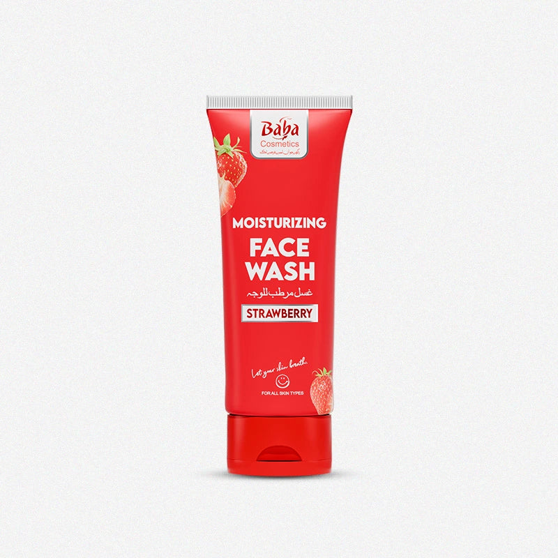 Moisturizing Strawberry Facewash 100ml