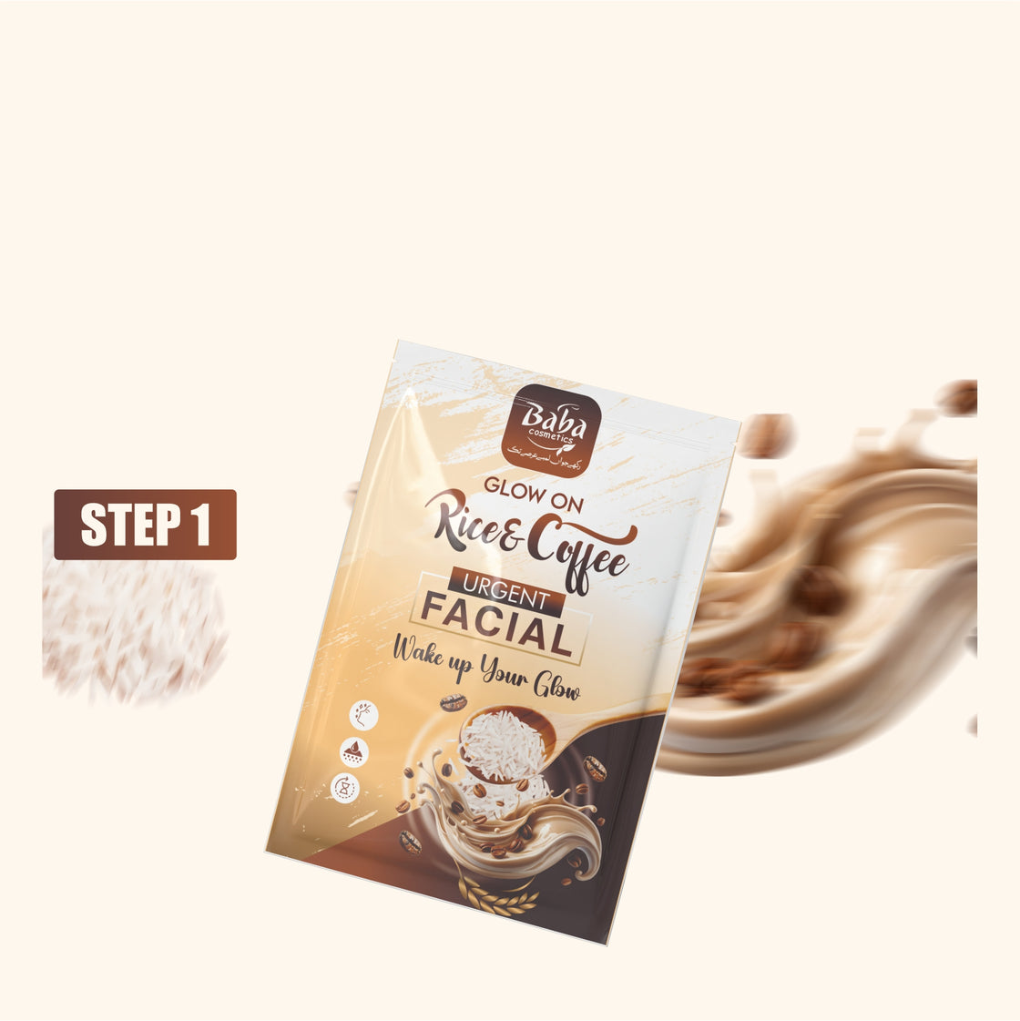 Glow On Rice & Coffee facial kit