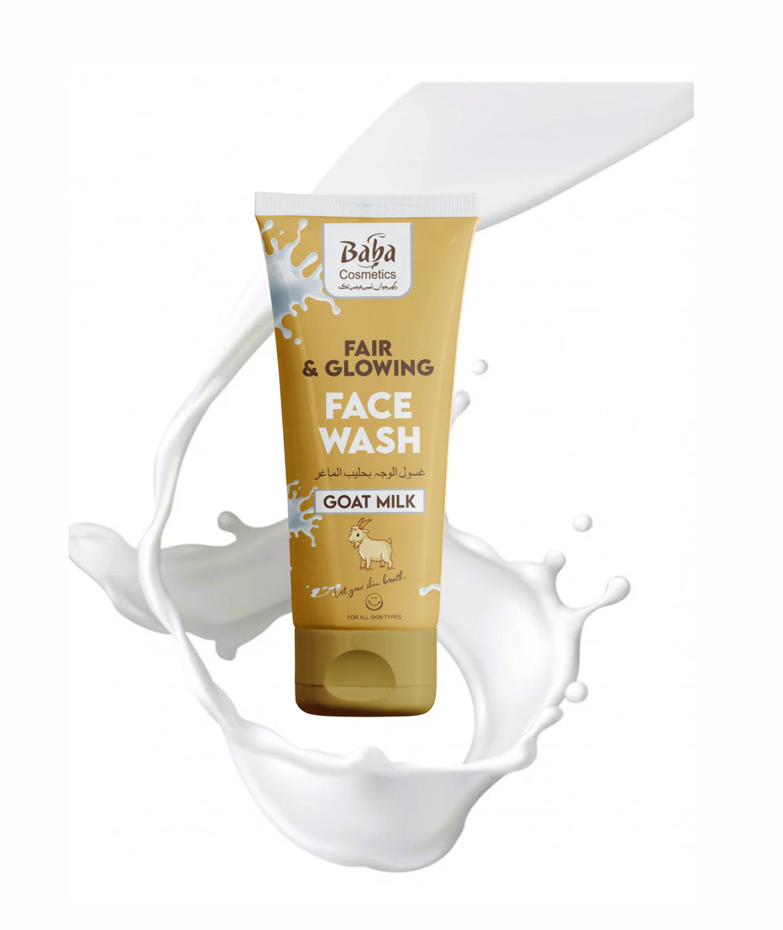 Fair and Glowing Goat Milk Facewash 100ML