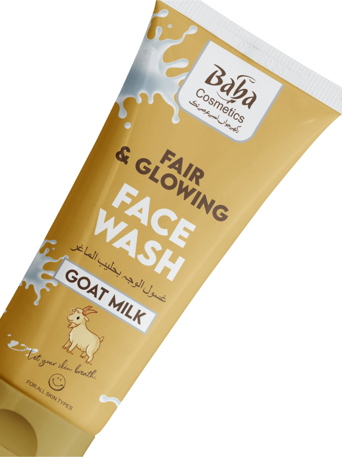 Fair and Glowing Goat Milk Facewash 100ML
