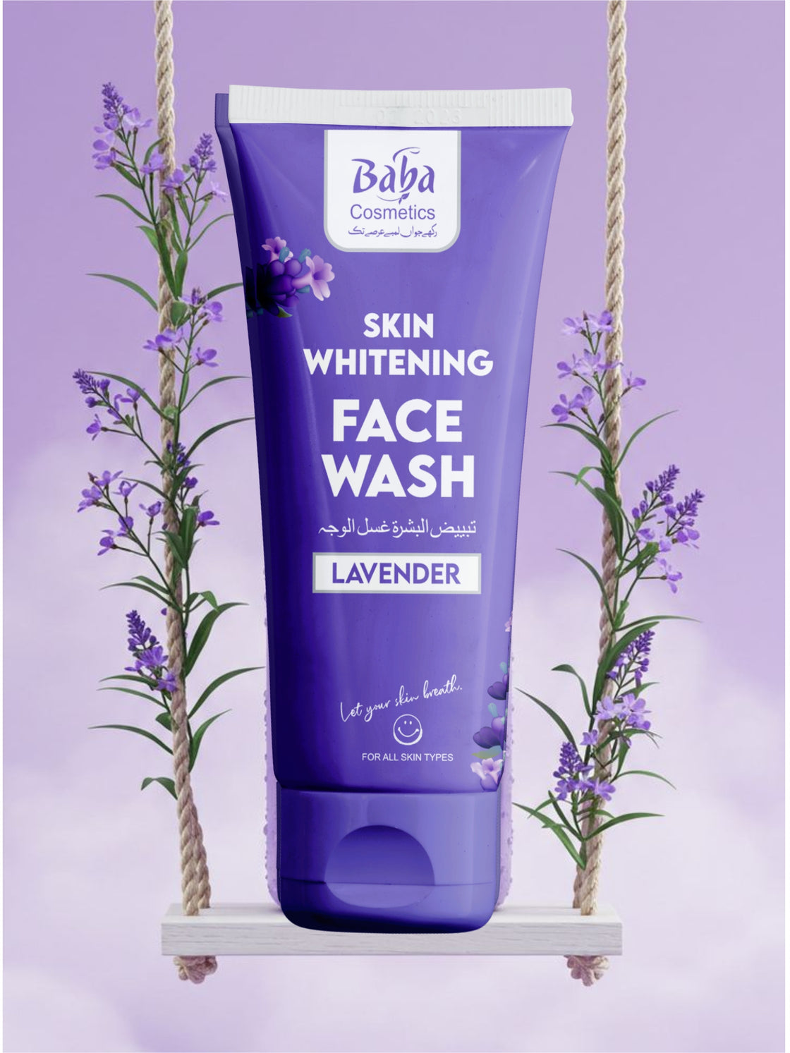 Skin Whitening Lavender Facewash 100ML